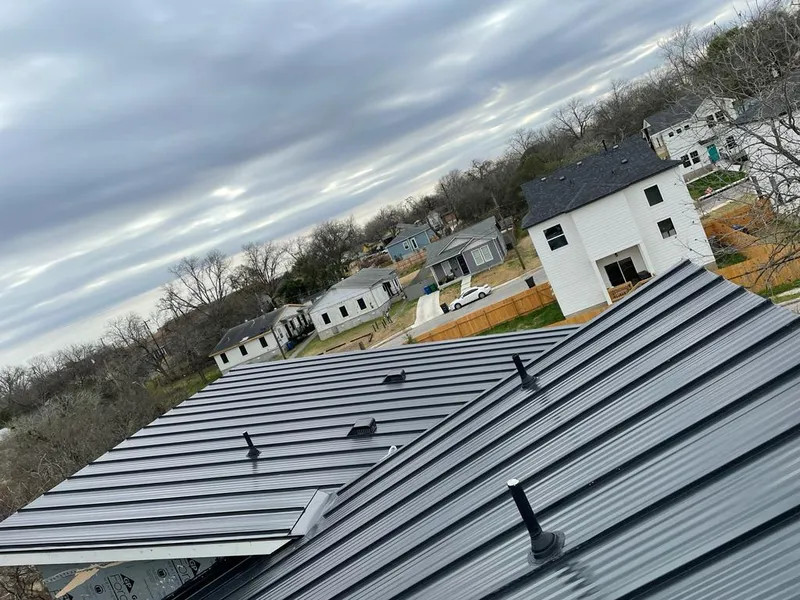 Standing seam metal roof panels with vents for Skylight Repair in Esopus